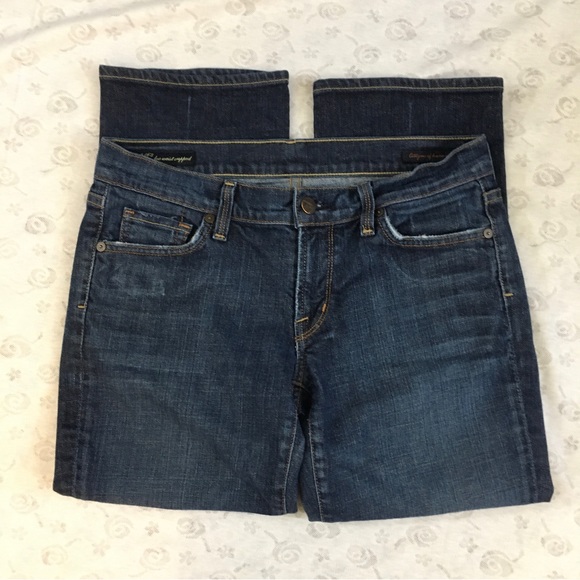 Citizens of Humanity Kelly Cropped Jeans size 28 - Picture 2 of 7